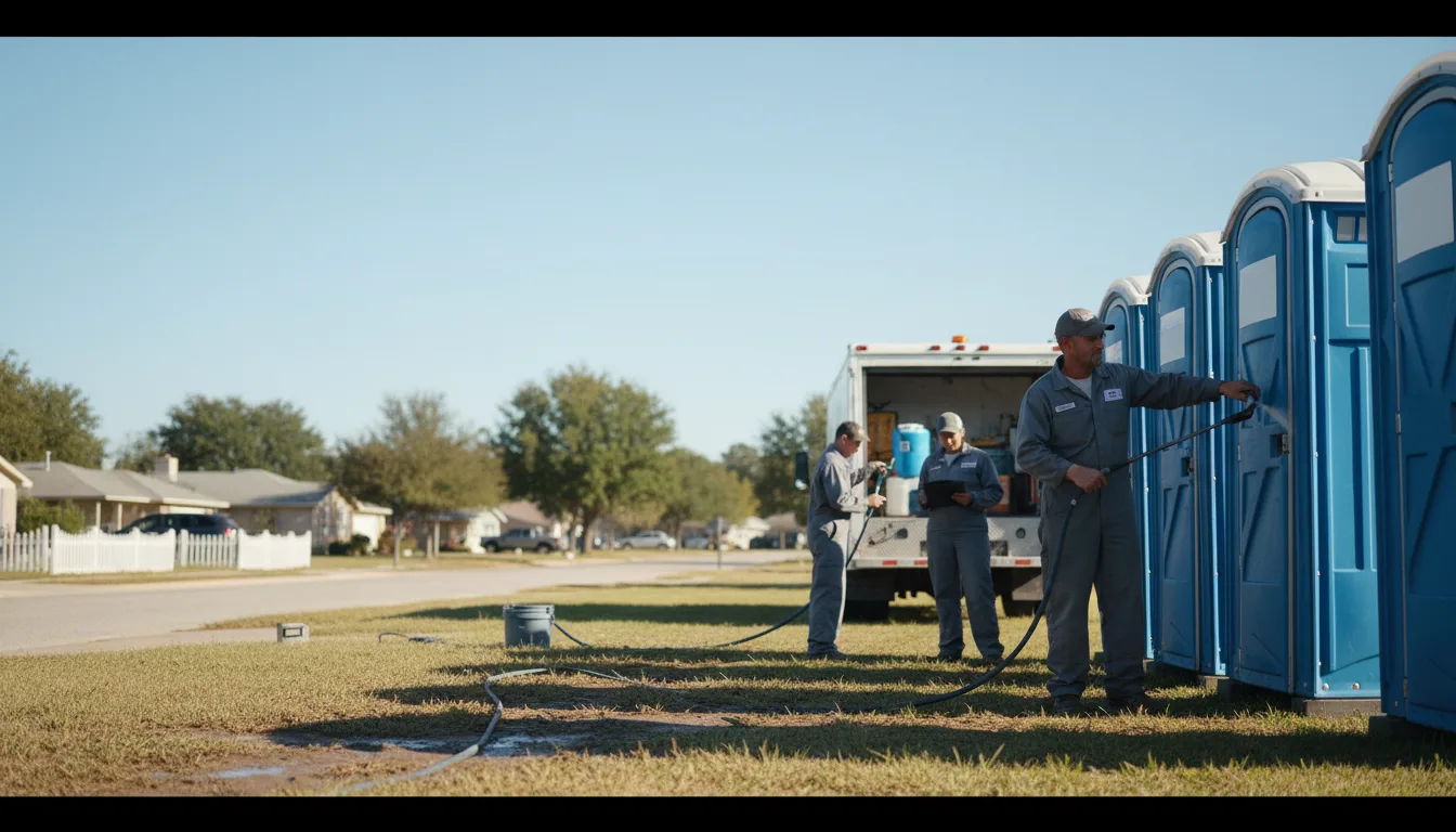 Long-Term Portable Toilet Rental in Mill Creek, OK near me